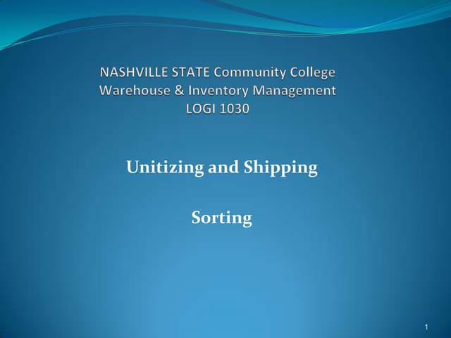 Sorting | PPT