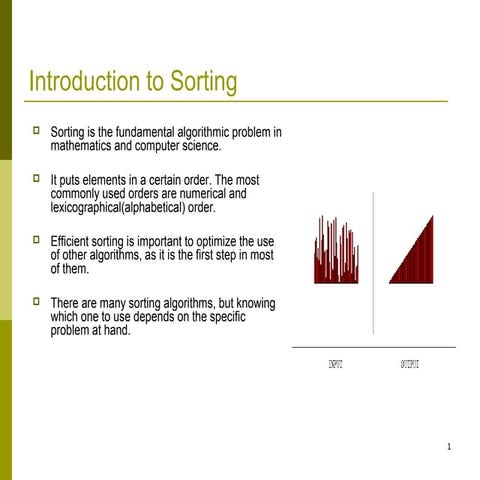 Sorting | PPT