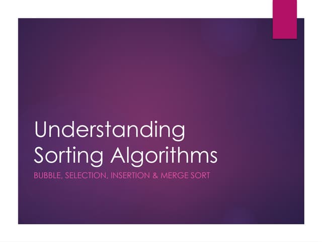 Sorting_Algorithms_Presentation _ALiJohari