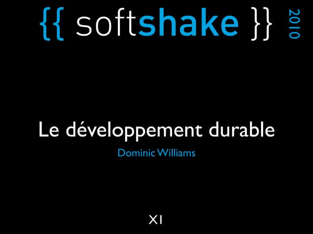 soft-shake.ch - Le développement durable