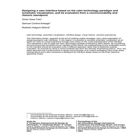 GUI Design by schematic visualization