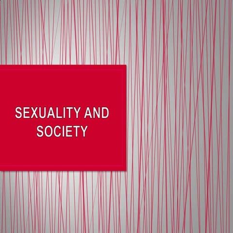 Sosci report sexuality