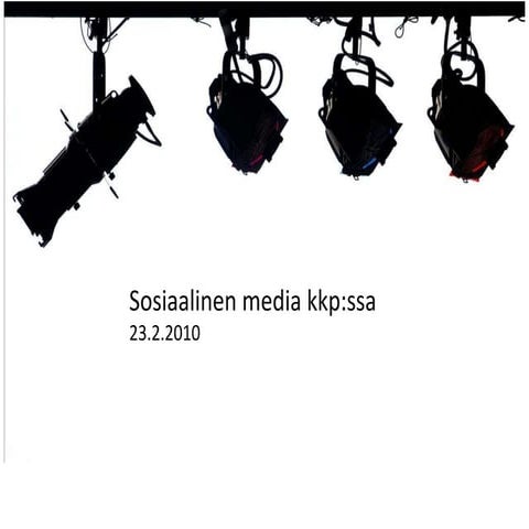 Sosiaalinen Media 23022010