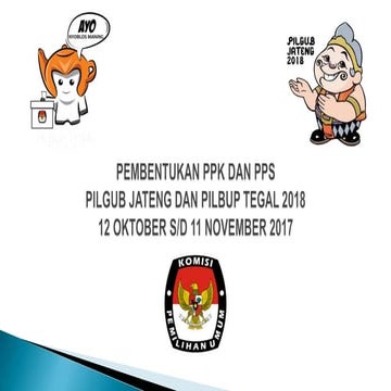 Sosialisasi Pembentukan PPK,PPS, KPPS