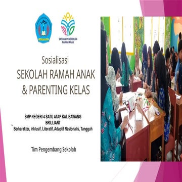Program sekolah Membangun-Sekolah-Ramah-Anak | PDF