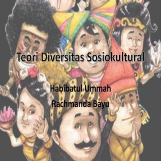 TEORI DIVERSITAS SOSIOKULTURAL