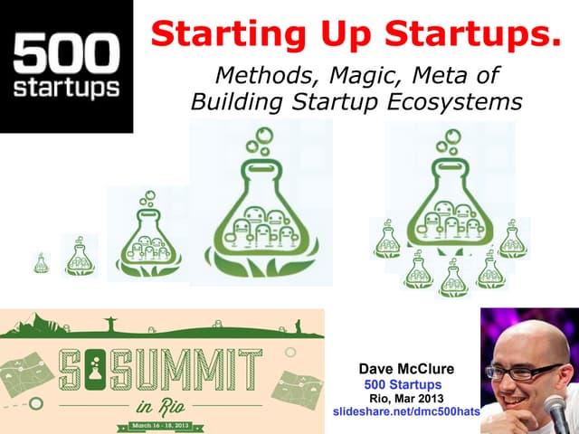 Startup Organizer Summit (Rio, 2013)