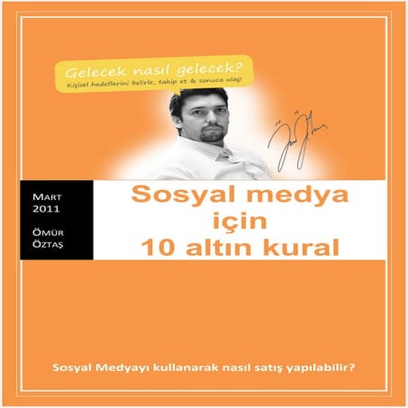 Sosyal medya için 10 altın kural