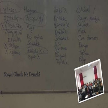 Sosyal medya & web analiz araçları 