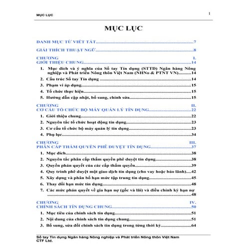 Sổ tay tín dụng Agribank