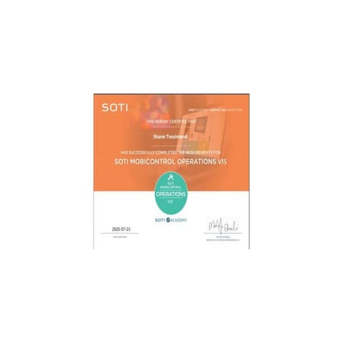 Soti Academy Certification
