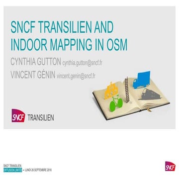 SNCF Transilien and indoor mapping in OSM