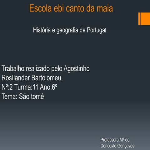 São tomé e Príncipe