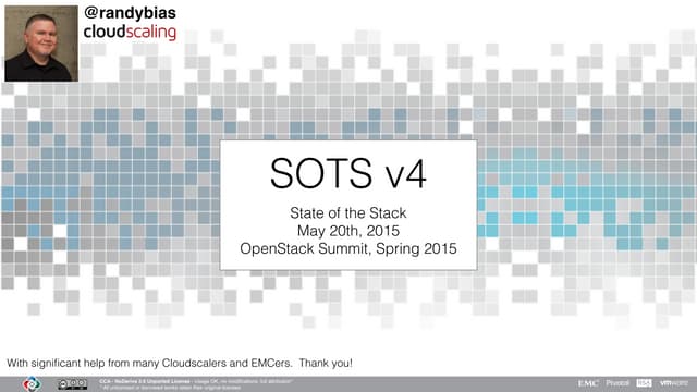 State of the Stack v4 - OpenStack in All It's Glory