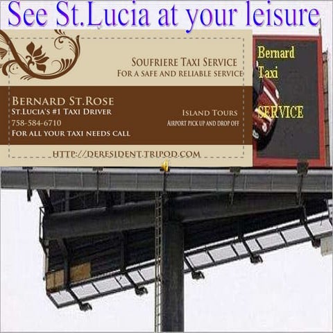 Soufriere taxi service