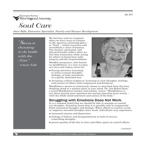 Soul care member general