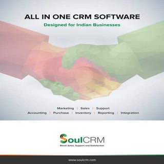 SoulCRM Brochure