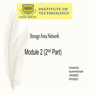 Advanced Storage Area Network