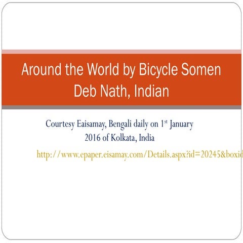 Soumen debnath, around the world