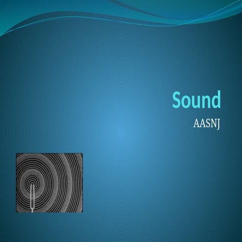 Sound oscillation go physics with wawe forms nutral