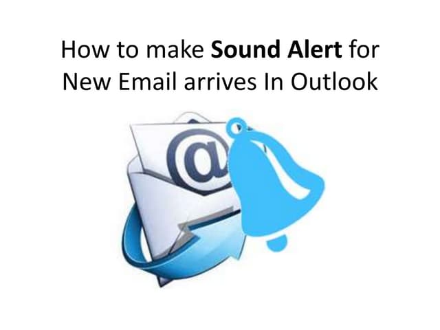 Sound alert