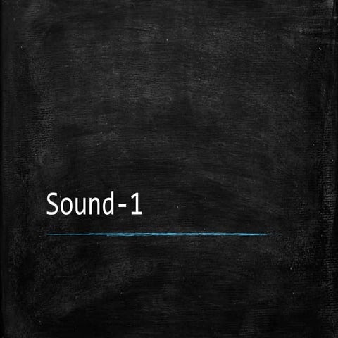 Sound 1
