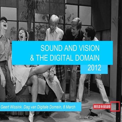 Sound and vision and digital domain 2012