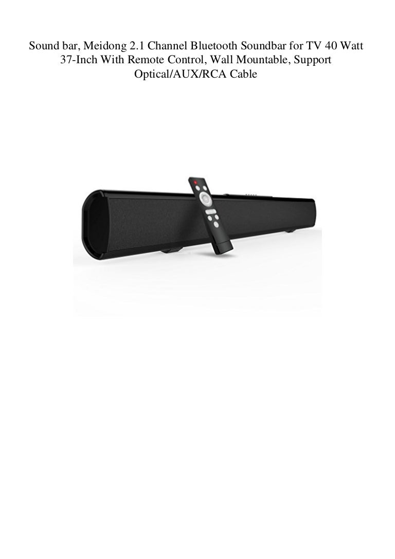 meidong soundbar remote