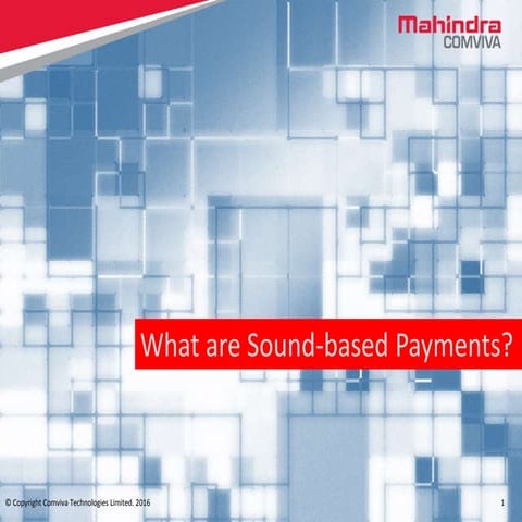 What Are Sound Based Payments