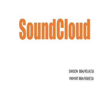 Sound cloud Detail company