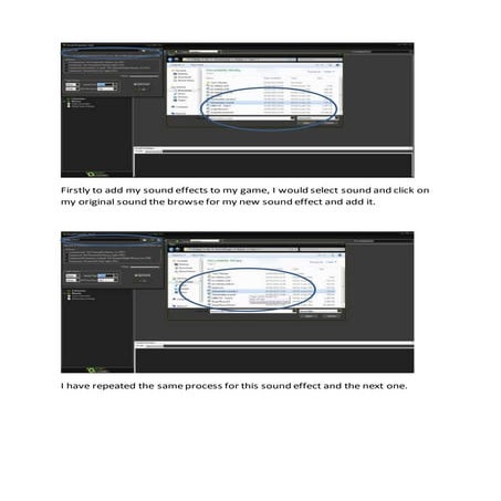 Sound effects to my game 