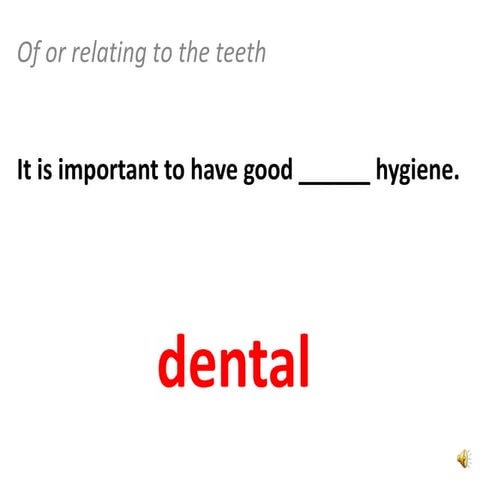 Sound fading  - flash cards with 1000 words