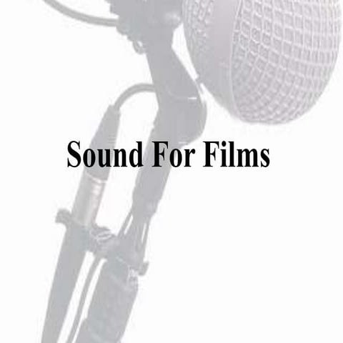 Sound for films by ahmad aqeel