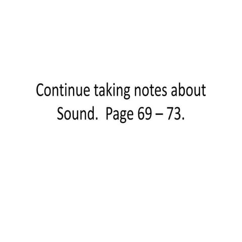 Sound notes ipad | PPT