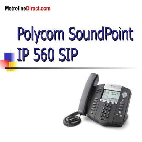 Polycom SoundPoint IP 560