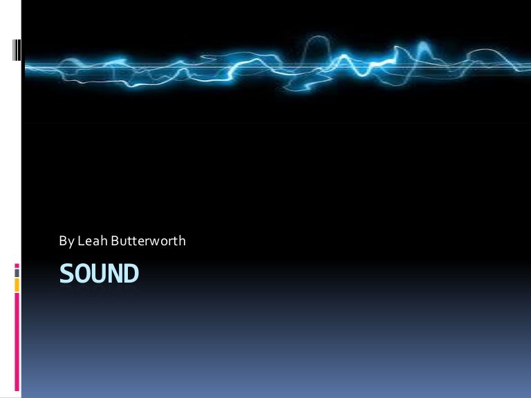 Sound powerpoint