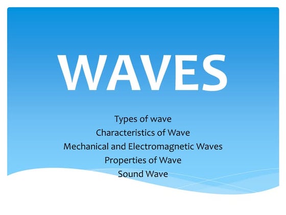 Waves ppt. | PPT