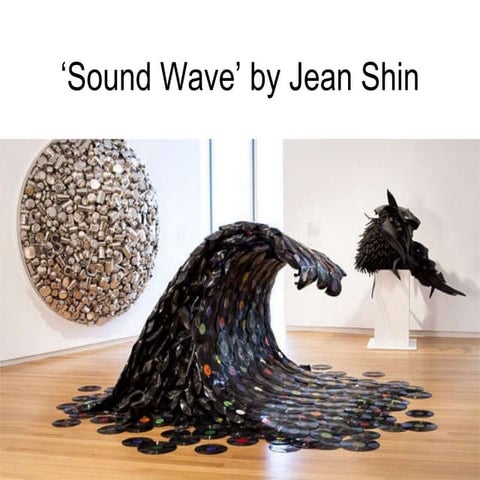 Sound wave’ by jean shin