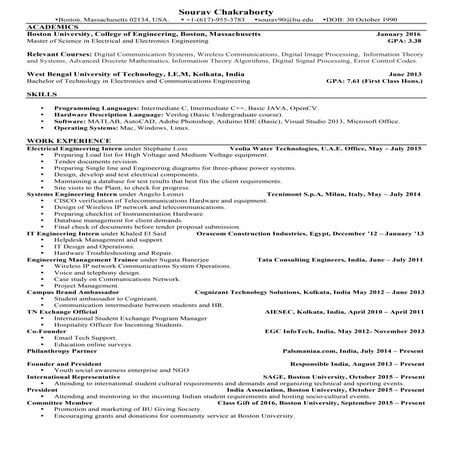 Sourav chakraborty CV | PDF