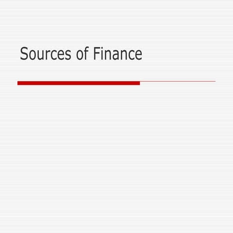 Sourcefinance Ppt