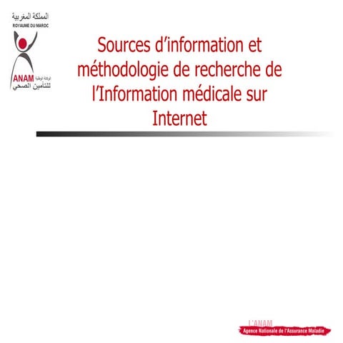 Sources D’Information Et MéThodologie De Recherche De L’Information | PPT