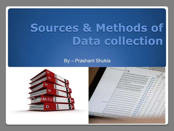 Chapter 8 (procedure of data collection) | PPT