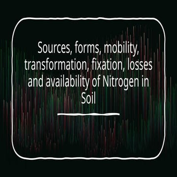Mineralization of organic nitrogen | PDF