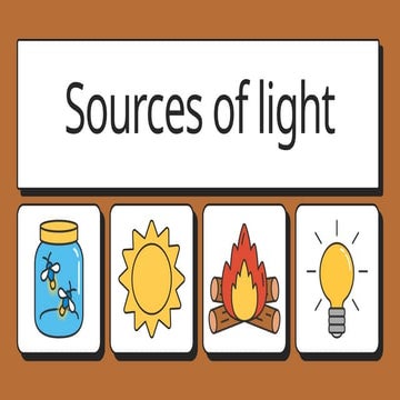 TYPES AND SOURCES OF LIGHT. SCIENCE . GRADE 3 | PPTX