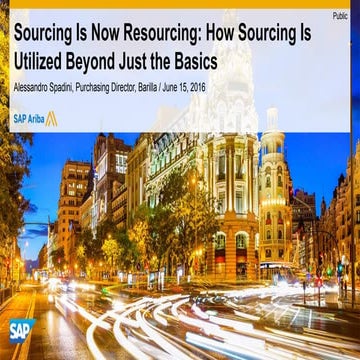 Sourcing Is Now Resourcing: How Sourcing Is Utilized Beyond Just the Basics