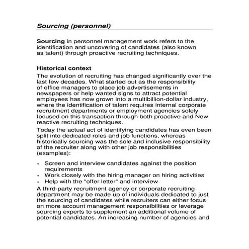 Sourcing solid notes