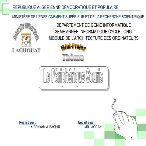 Le périphérique souris (programmation)