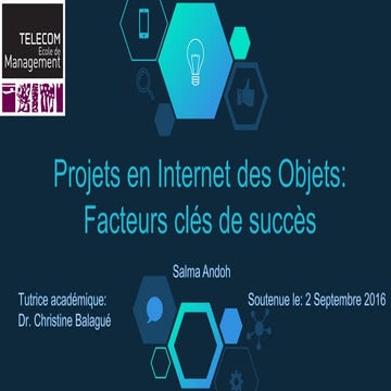 Soutenance mémoire- IoT