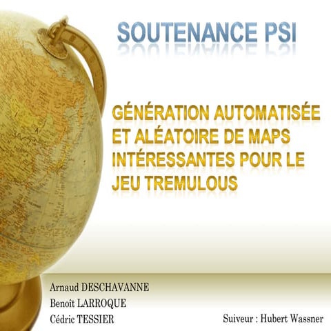 Soutenance Projet : Tremgen