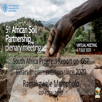 South Africa _5th AfSP meeting